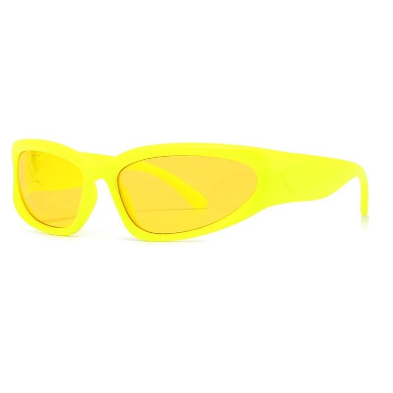 Unique Y2K Designer Luxury Sunglasses Women Rectangle Big Frame Sun Glasses For Men Outdoor UV Protection Classic 2000S Black Sh