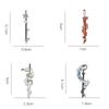 Demon Slayer Sword Pins Kimetsu No Yaiba Metal Katana Anime Accessories Badge Shinobu Brooches Tanjirou Enamel Backpack Pin Gift