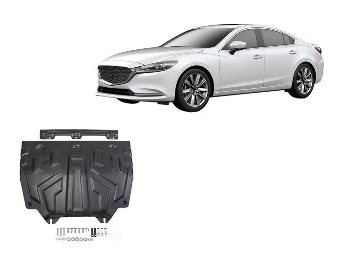 J&J Automotive | Protection Sous Moteur Acier Pour Mazda 6 depuis 2015