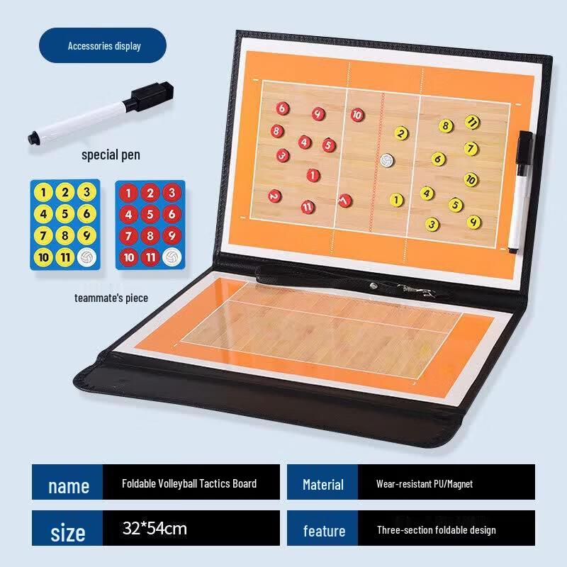 Brangdy Foldable Magnetic Tactical Coaching Board