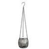Hanging Self Watering Planter Plastic Resin Hanging Basket with Visible Water Level for Indoor Outdoor Plants