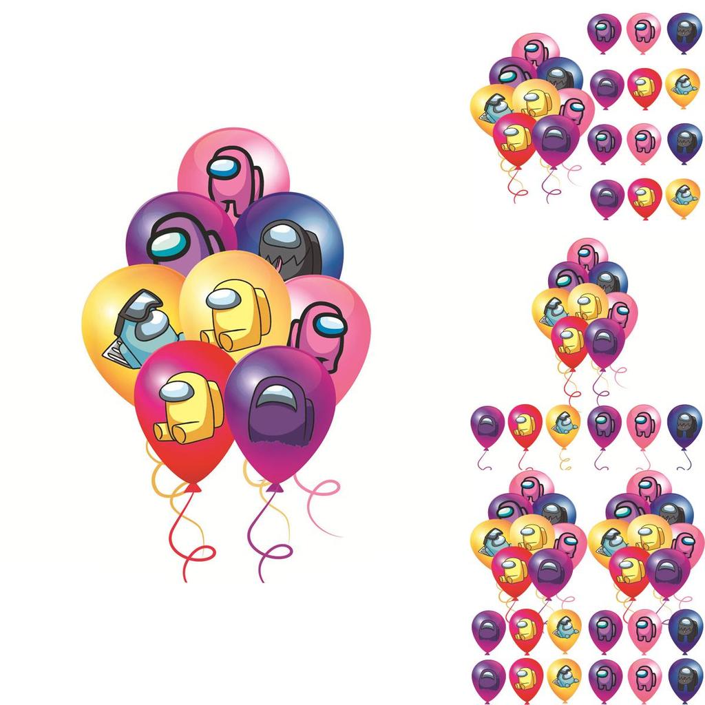 Balloons 12pcs Latex For Kids Birthday Party Baby Shower 12in Decor
