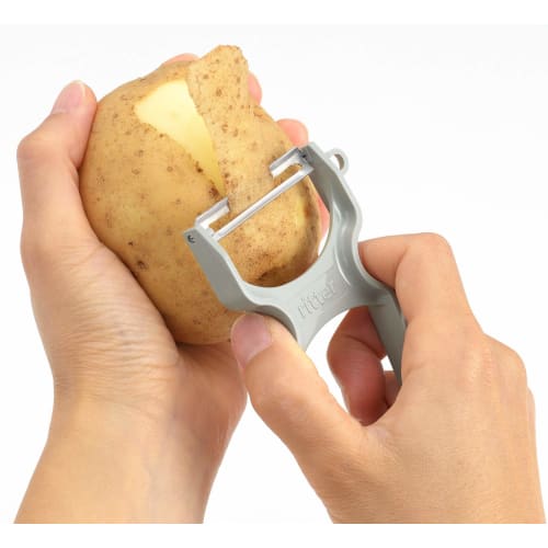 Ritter Peeler, Stainless Steel Blade, Blue, Made in Germany