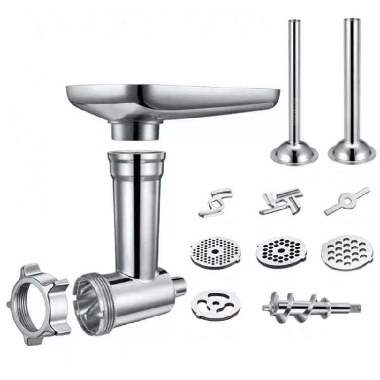 Food Grinder Attachment Slicer And Shredder Meat Stuffer For KitchenAid Stand