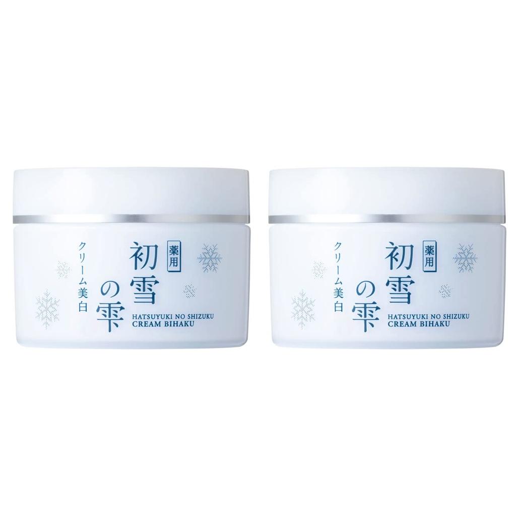 Hatsuyuki no Shizuku Medicated Whitening Treatment for Age Dark and Made in 50g of Cream, 5-in-1 Spots, Spots, Freckles, Dullness, Moisturizing,