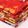 Thanksgiving Dog Bandana Medium Size Adjustable Pet Scarf with Pumpkin Pattern for Holiday Seasonal Wear and Comfortable Fit