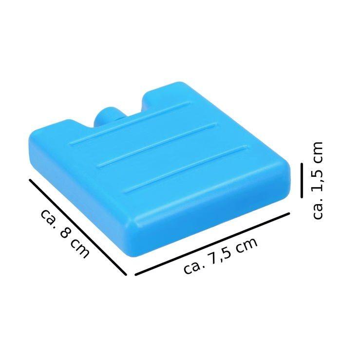 Mini Compresses Froides - VONBUEREN - 481302 - 6 X 8x7,5x1,5 Cm - Plastique - Bleu