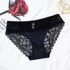 New Sexy Floral Lace Women'S Panties Female Hollow Out Briefs Transparent Low Rise Ladies Underwear  Size M-Xl Lingerie