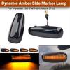 1Pair Dynamic Side Marker Turn Signal Indicator Repeater Light For Kia Pro Ceed Estate Rio III Hyundai Elantra I30 Azera Avante