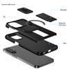 KEYSION Shockproof Magnetic Case for Samsung A17 4G 5G Slide Camera Protection Kickstand Phone Back Cover for Galaxy A26 5G
