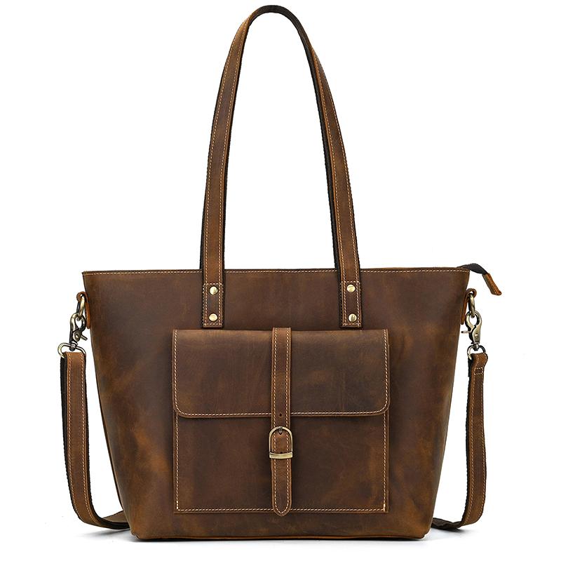 

2026 New Arrivals Women Handbag Brand Fashion Leather Shoulder Bag For Woman Female Bag Big Bags Work Totes Cowskin Lady Purse
