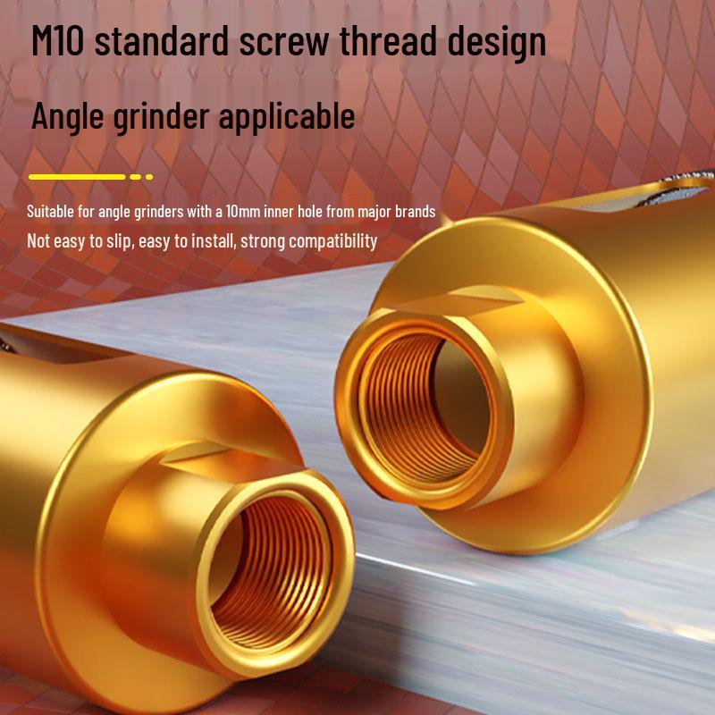 Dual-Purpose Angle Grinder Drill Bit for Porcelain, Granite, and Vitrified Tiles