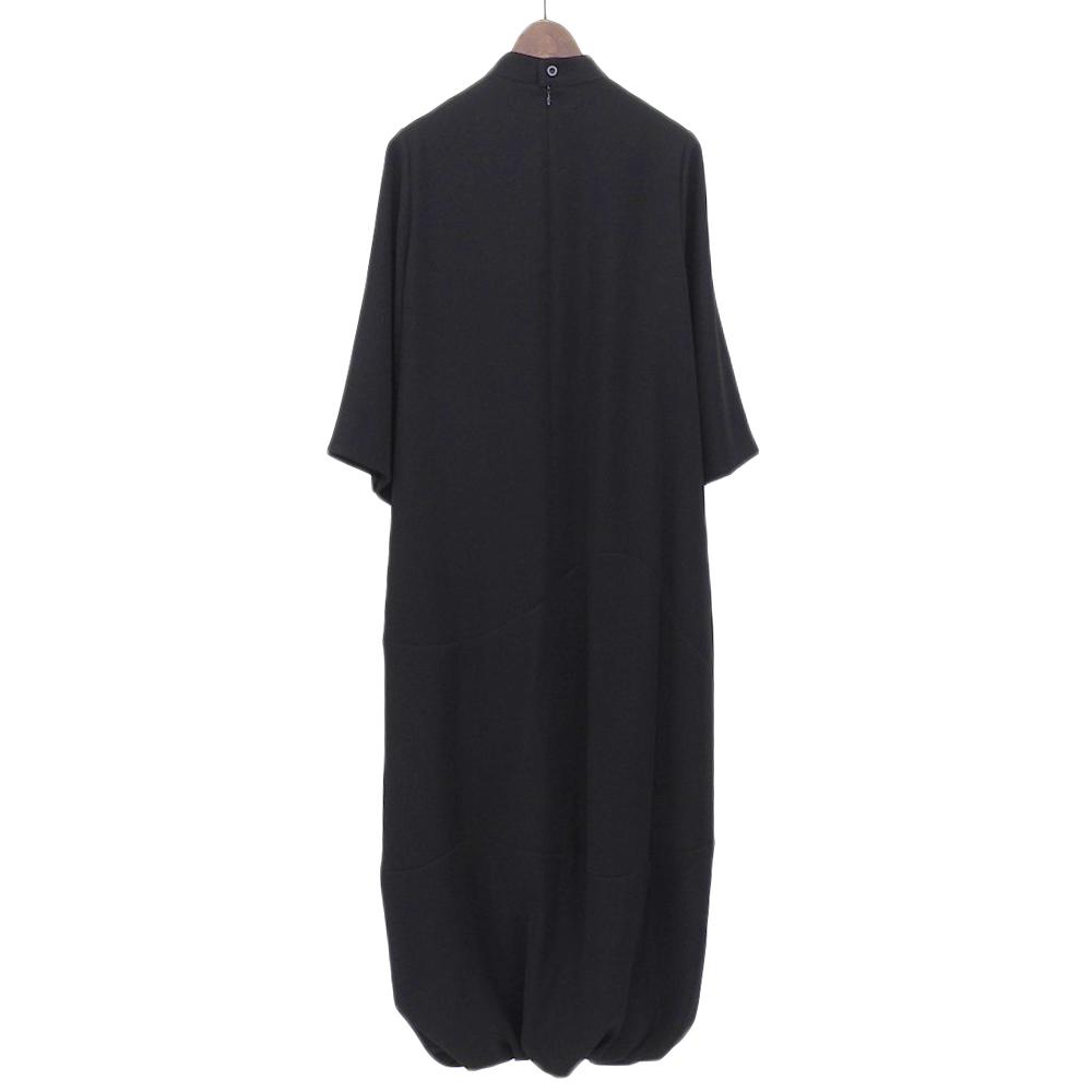 ENFOLD Women's Three-Quarter Sleeve Balloon Dress, Black, Size 36, 300DA333-2640 Dress 36 blackUsed