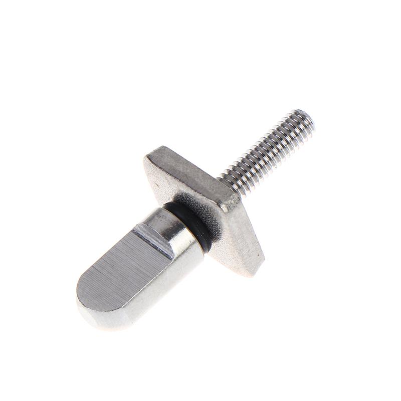 Stainless Steel Surfboard Fin Screw M4 Surf Fin Bolts Longboard Sliding Fin Screws Single Fin Nails Replacing Screws Square Nut