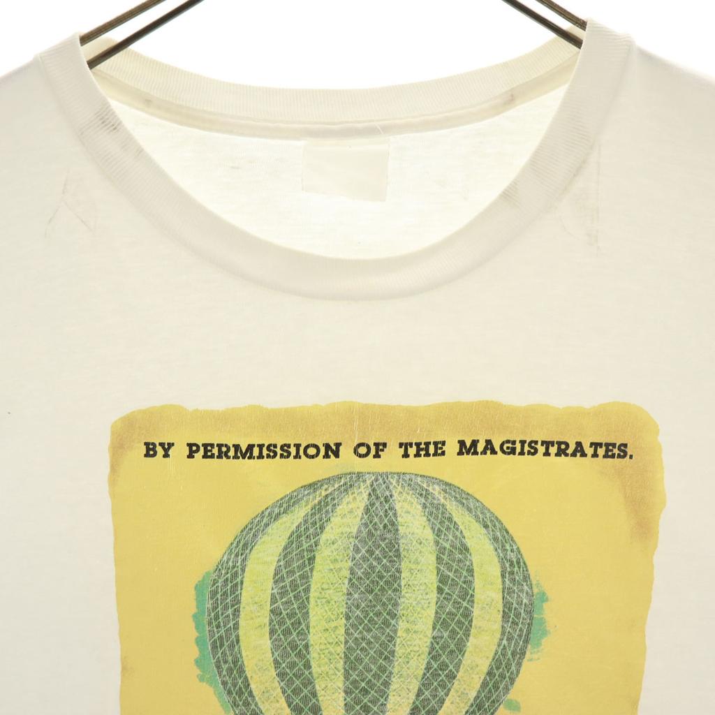 Banana Republic Lata 90. Stary T-shirt z krótkim rękawem Biały Pojedynczy szew Męski Używany