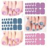 2026 Women's Toe Nail Art Stickers - 32 Sheets, 704 Pieces