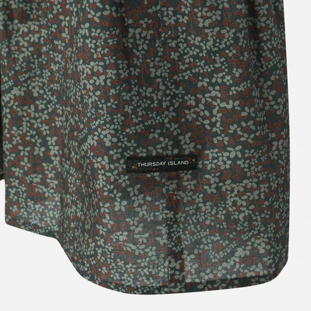 Thursday Island Flower Border Dress T264mop220w