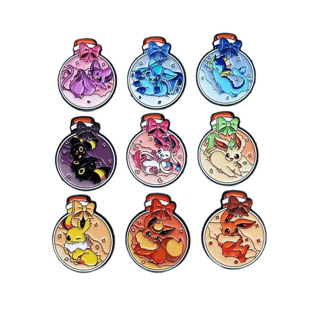Magical Baby Elf Bottle-Shaped Cartoon Brooch - Creative Anime Metal Badge