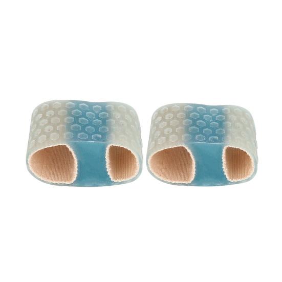 

2 шт. Роздільник пальців ніг Ортопедичний коректор вальгусної форми молоткоподібного пальця ноги Природне вирівнювання для жінок і чоловіків Вирівнювання стопи для пальців ніг Розпірка для пальців молотка Випрямляч для пальців ніг L