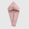 Ultra Absorbent Quick Dry Hair Towel Cap Women Thick Microfiber Bath Hat Long 26x65cm