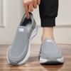 New Comfortable Super Light Thick Soled Slip-on Flying Elastic Mesh Socks Shoes Men's Casual Sports Walking Shoes