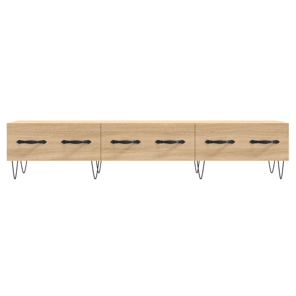 TV Stand Sonoma Oak 150 X 36 X 30 Cm Particleboard
