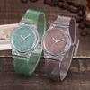 Luxury Women Watch Plastic Quartz Watch Transparent Jelly Wristwatch Xmas Gifts