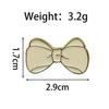 Creative Cartoon Girl Bow Brooch - Cute Alloy Badge for Clothes Accessories