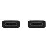 Cable usb type c - usb type c - charge rapide 25w - samsung - 1 m - noir