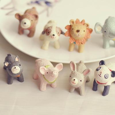 Mini Resin Looking The Sky Small Animals Garden Miniatures Decorative Micro Landscape Bonsai Plant