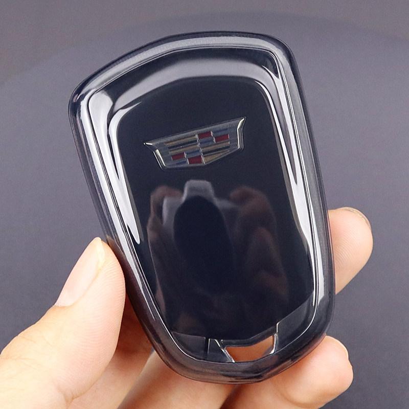 Transparent Full Coverage Key Case for Cadillac XT4 XT5 XT6 CT6 ATSL CTS XTS
