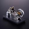 Vaccum Stirling Engine Motor Model Experiment EducationalHot Air Learning Science Experiment Desktop Ornaments