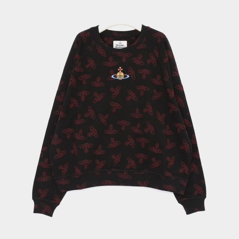

Vivienne WeStwood 24fw Orb With Logo All Over Sweat Men S SweatShirt 3i010004 J0079 N303 L