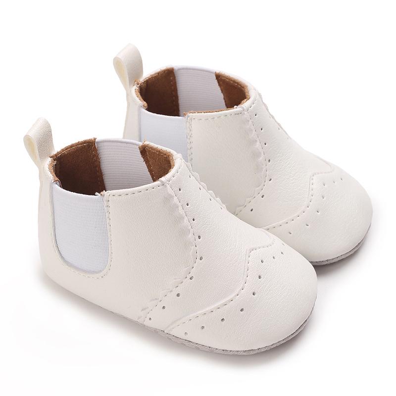 

Toddler Cloth-Soled Shoes for 0-1 Year Olds - Spring & Autumn Sole length 13CM / 76g белый