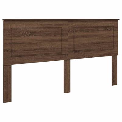 Headboard Brown Oak Look 100 Cm Particleboard
