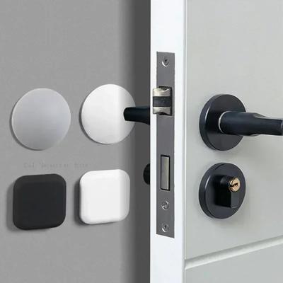 1 - 5Pcs Door Stopper Buffer Self-adhesive House Door Stop Silica Gel Home Hardwares Silencer Security Safety Products Stops