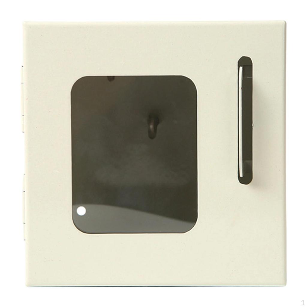 Wall-mounted Lockout Box with Transparent Panel, Quality Locking System for Industrial And