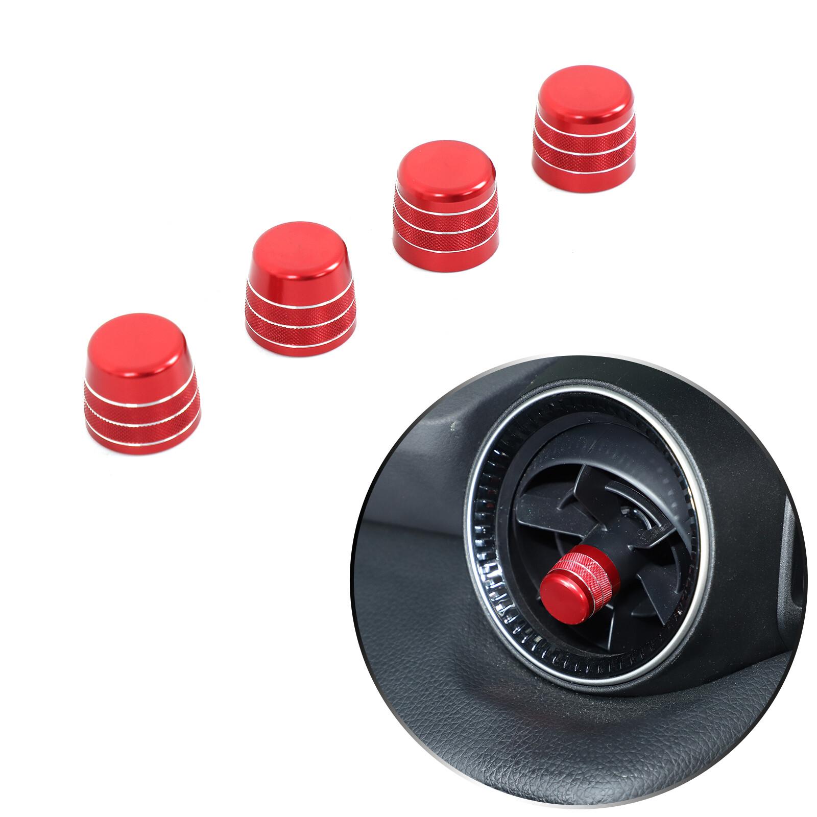 Red Air Vent Adjustment Lever Trim For Toyota Land Cruiser Prado LC250 24+