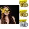 Halloween Costume Mask With Flower Decoration For Children And Adults Party Wear