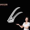 GEDO Ultra High Thcikness Durable Garlic Press Widen Ergonomic Handle Kitchen Ginger Juice Maker Wassabi Crusher for Chef