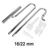Stainless Steel Aquarium Plant In  Out    Oil film Skimmer Filter Pipe(12Celsius16 mm)