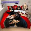 3Pcs Bull Friend Adventure Bedding Set Quilt Cover Pillowcase Home Christmas Xmas Halloween Gift 1 Duvet Cover 2 Pillowcase M928757