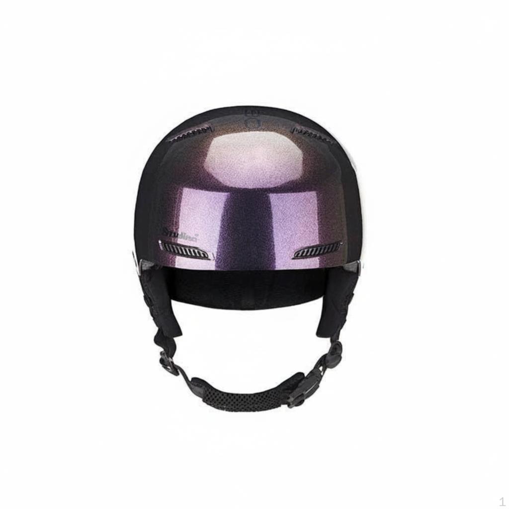Ski Helmet, Adult, Adjustable Strap, Lavender, Ear Protection, Powder Sports M