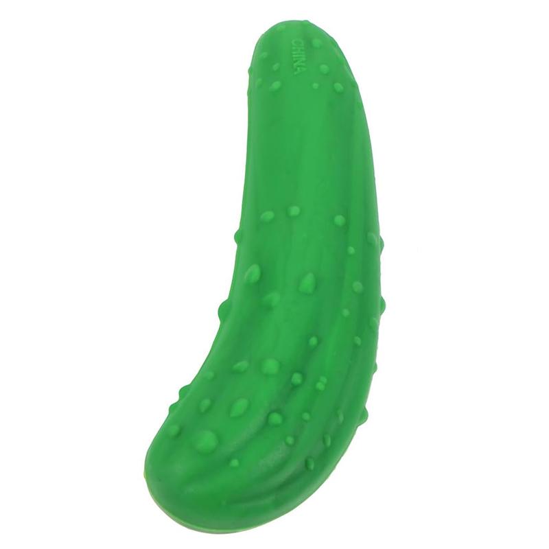 

Funny Cucumber Silicone Wine Stopper Reusable Pickle Wine Bottle Stopper Kitchen Bottle Covers for Beer Drinks JT477 зелёный