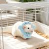 Soft Plush Pet Elizabethan Collar Breathable Anti-Bite Anti Lick Recovery Collar Skin-Friendly Adjustable Parrot Recovery Cone