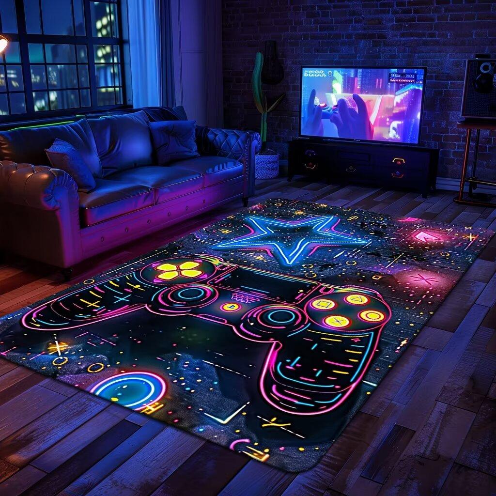 E-sports Table, Chair, Carpet, Home Decoration, Game Blanket, E-sports Room Sound Insulation Pad, Floor Protection Pad