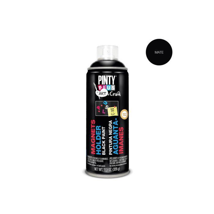 Pintyplus Art& Spray Paint;craft 520cc Paint For Magnets Black Pi104