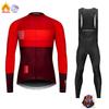 GOBIK Thermal Long Sleeve Cycling Jersey Men Winter Warm Road Bike Wear