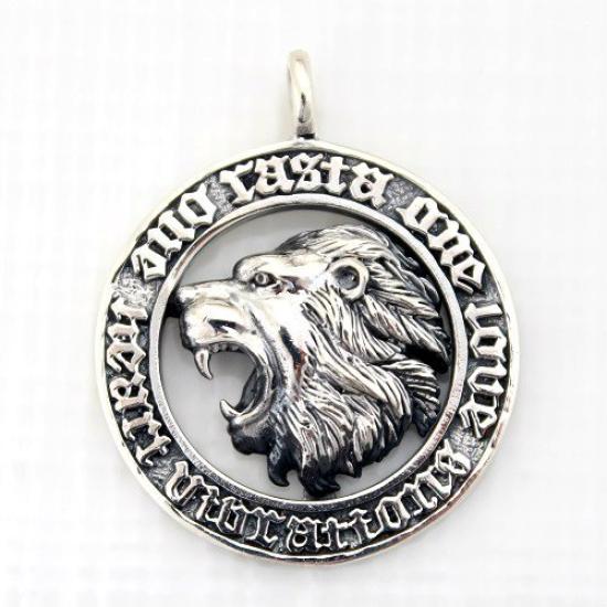 goodvibrations Good Vibrations Lion Pendant Silver Africa Men's