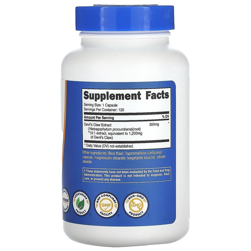 Teufelskralle, 1.200 mg, 120 Kapseln